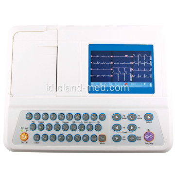 Portabel Digital 3 Saluran Elektrokardiograf EKG Medis